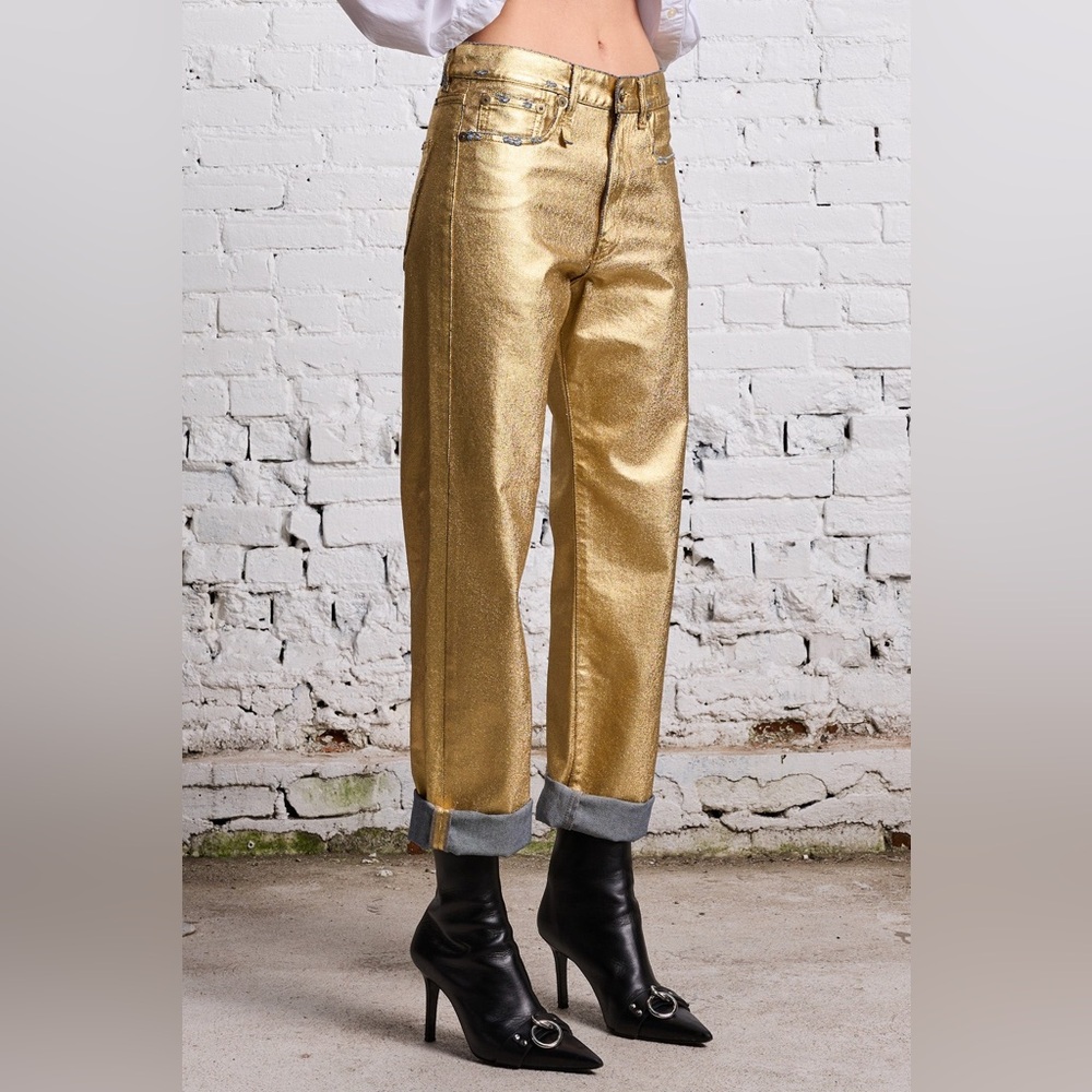 BOYFRIEND JEAN - GILDED INDIGO size 27